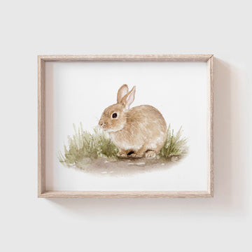 Forest Bunny Art Print