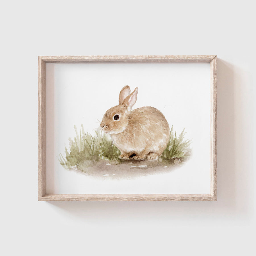 Forest Bunny Art Print
