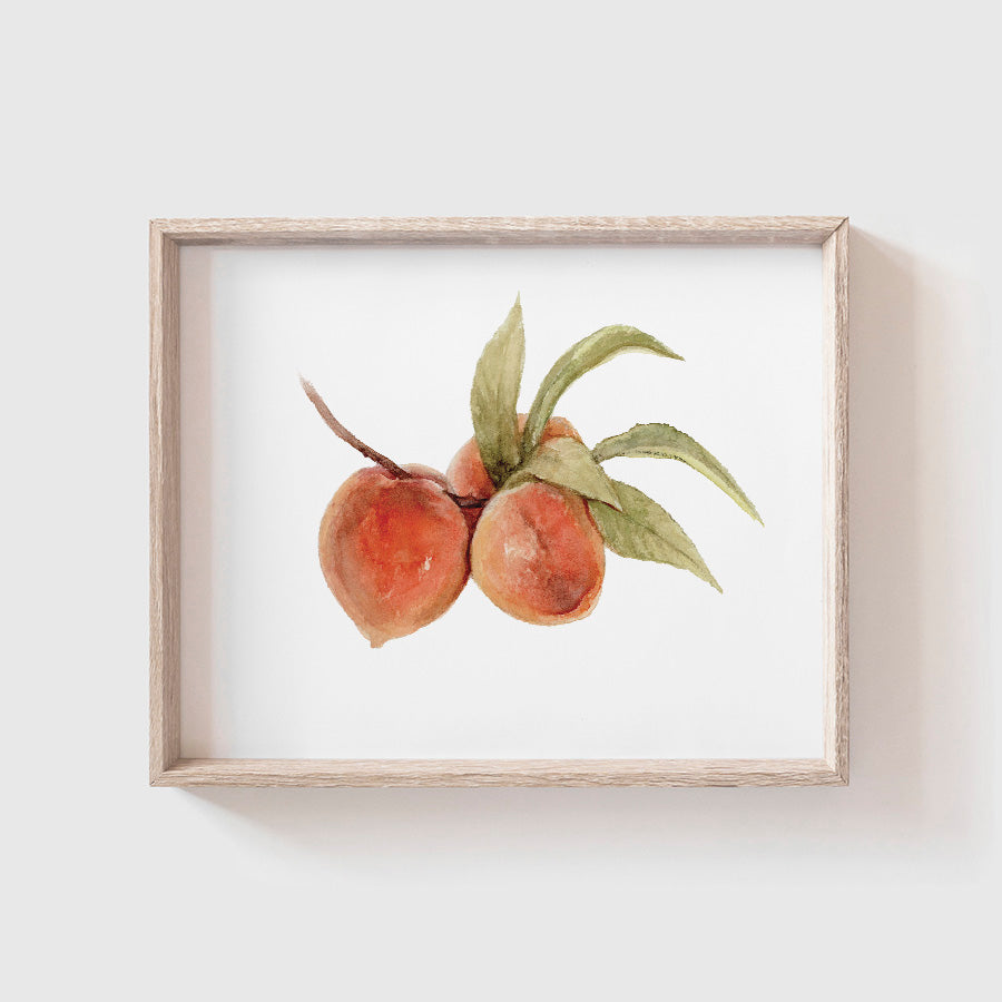 Peaches Art Print