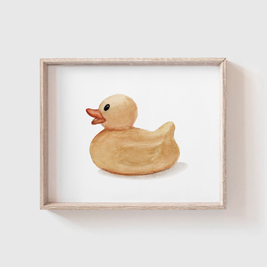 Rubber Duck Art Print