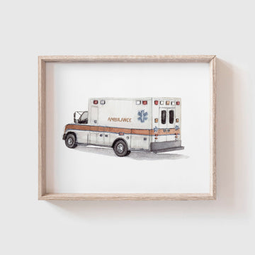 Ambulance Art Print