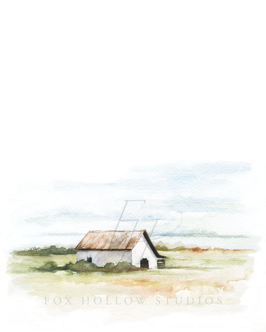 Barn No. 4 Art Print