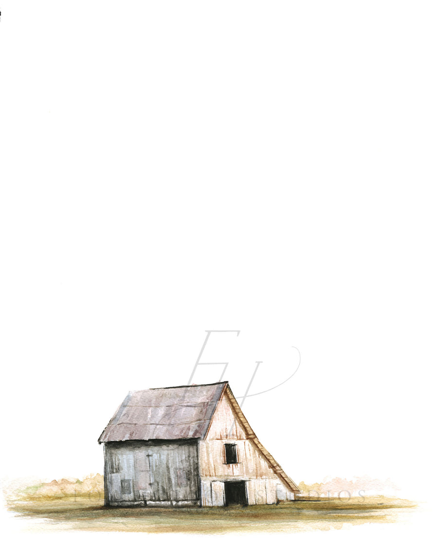 Barn No. 6 Art Print
