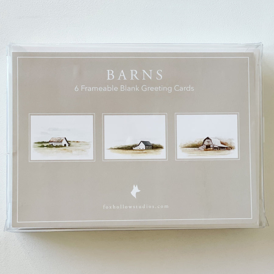 Barn Greeting Card Set (6)