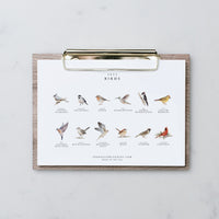 Birds Desk Calendar - Landscape (2023)