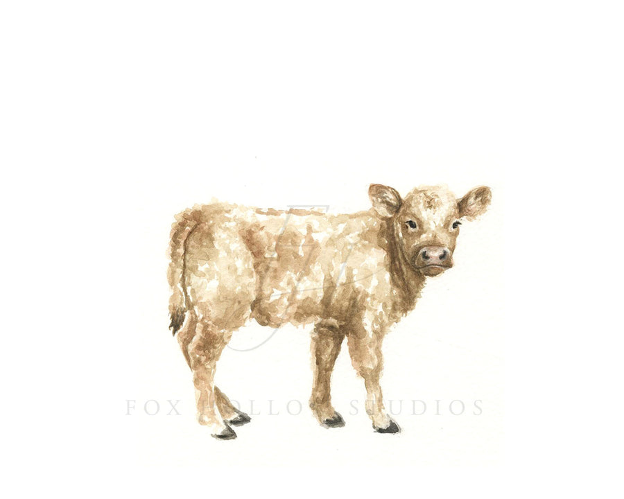 Farm Animal Art Print Set
