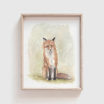 Fox Art Print (Our Little Adventures)