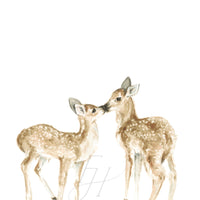 Deer Art Print Set