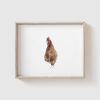 Chickens Art Print Set