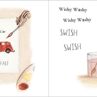 Wishy Washy: A Book of First Words & Colors